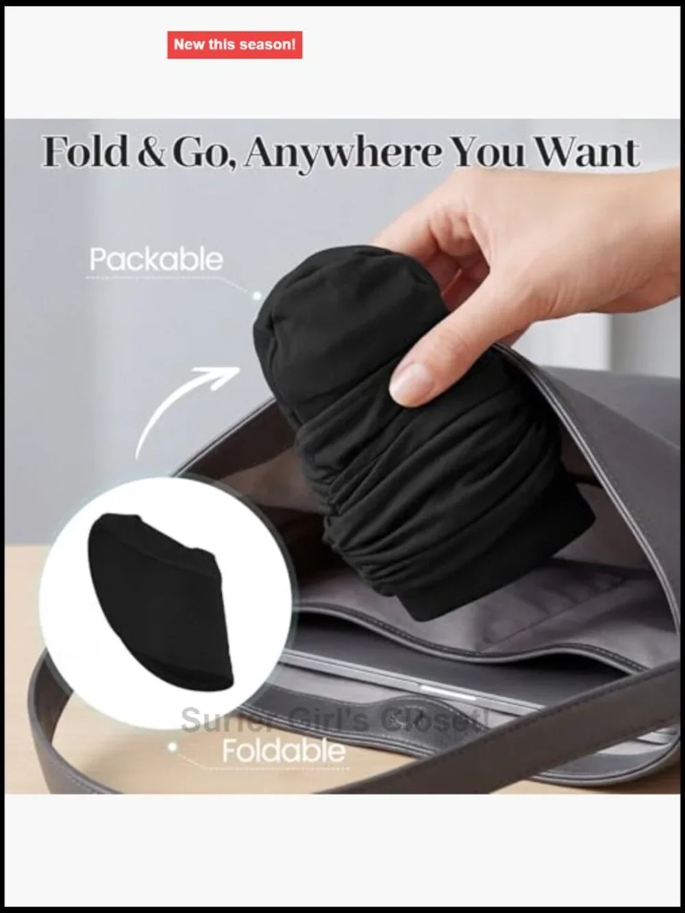 Lightweight Quick-Dry Ponytail Sun Visor Hat with Wide Brim UPF50+